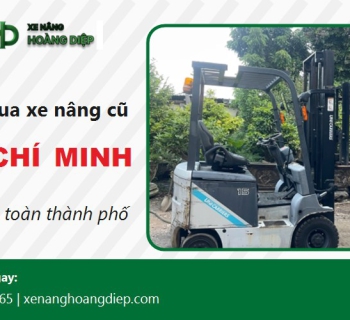 Thu mua xe nâng cũ Hồ Chí Minh - Khảo sát tận kho 24h