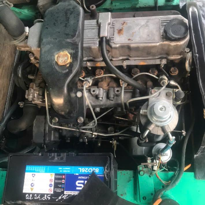 Xe nâng Mitsubishi 2 tấn - máy dầu