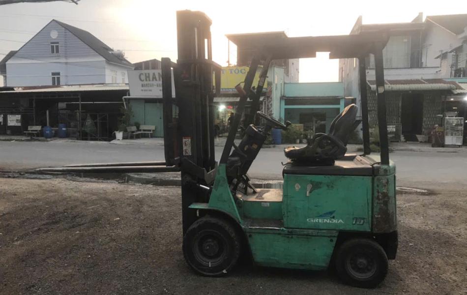Xe Nâng Điện Mitsubishi FB15 - Tải Trọng 1.5 Tấn, Nâng 3m | Hàng Nhật Bãi