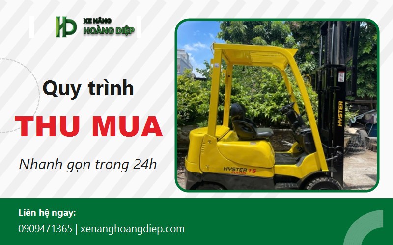 thu mua xe nâng cũ tận nơi