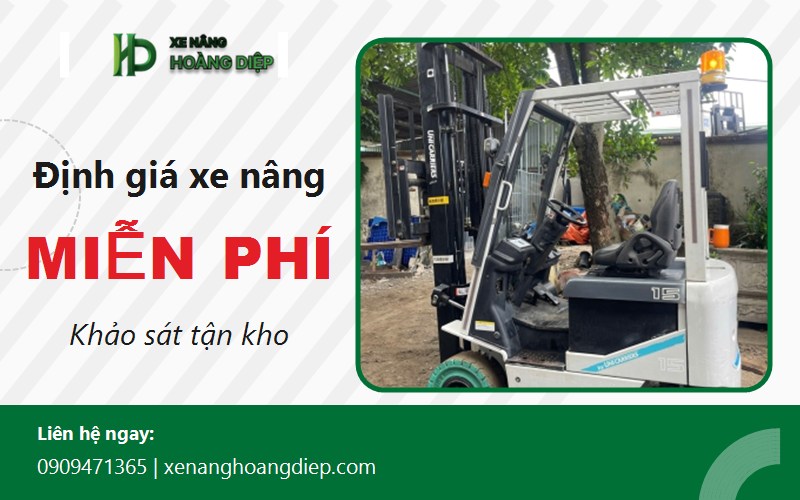 quy trình thu mua xe nâng cũ nhanh gọn