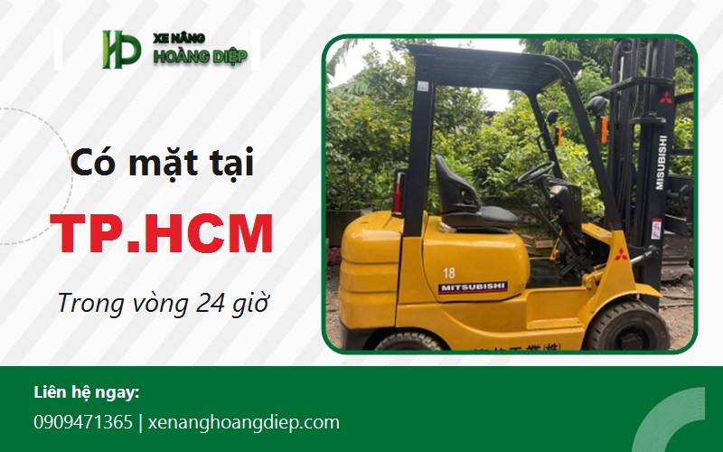 thu mua xe nâng cũ Hồ Chí Minh tận nơi