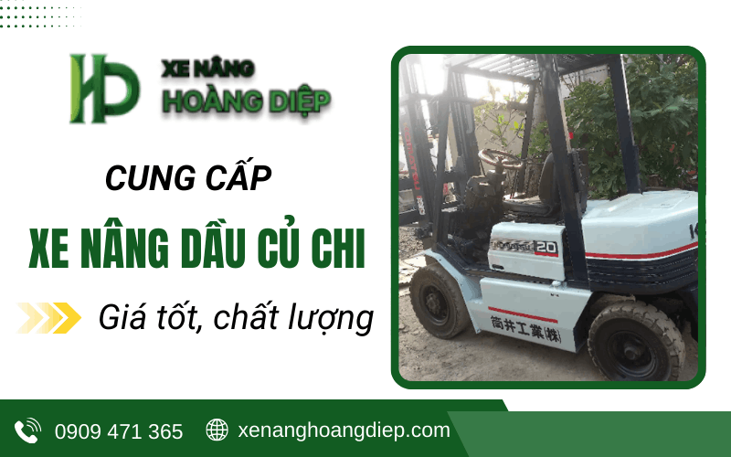 xe nâng dầu Củ Chi