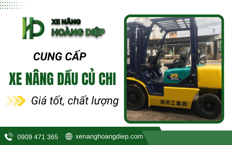 xe nâng dầu Củ Chi