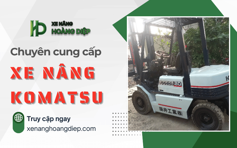 xe nâng Komatsu