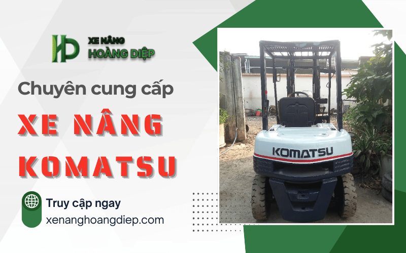 xe nâng Komatsu
