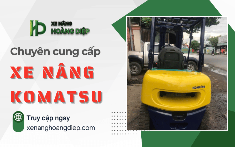 xe nâng Komatsu