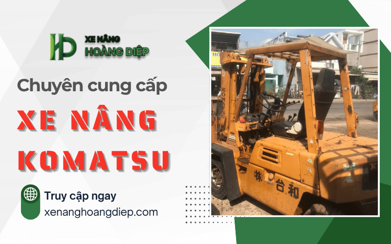 xe nâng Komatsu