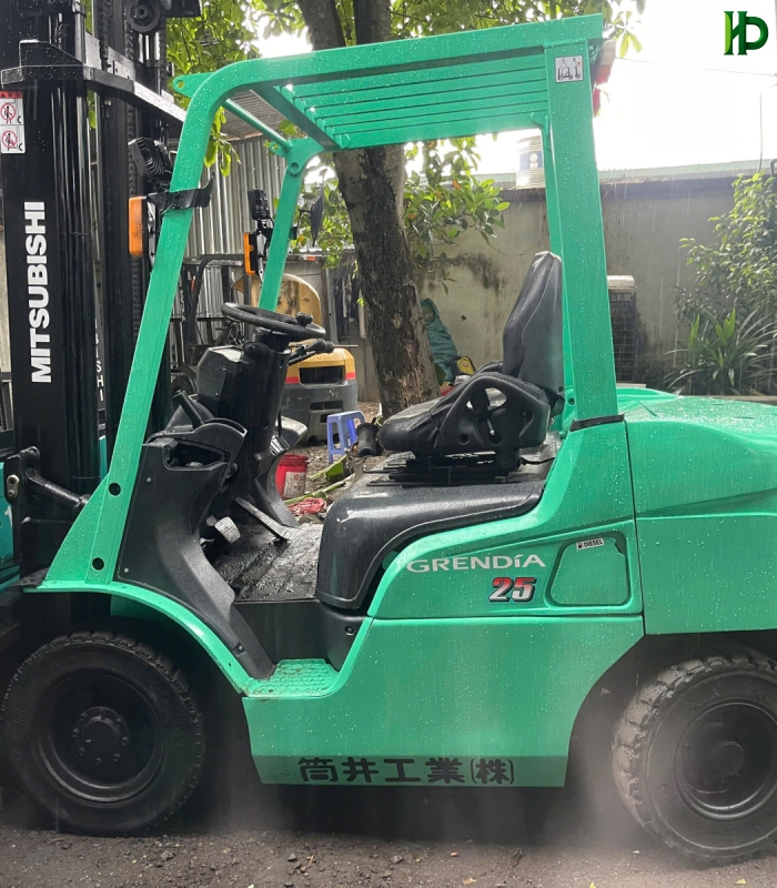 Xe Nâng Mitsubishi 2.5 Tấn – Số Tự Động, Nâng Cao 4m
